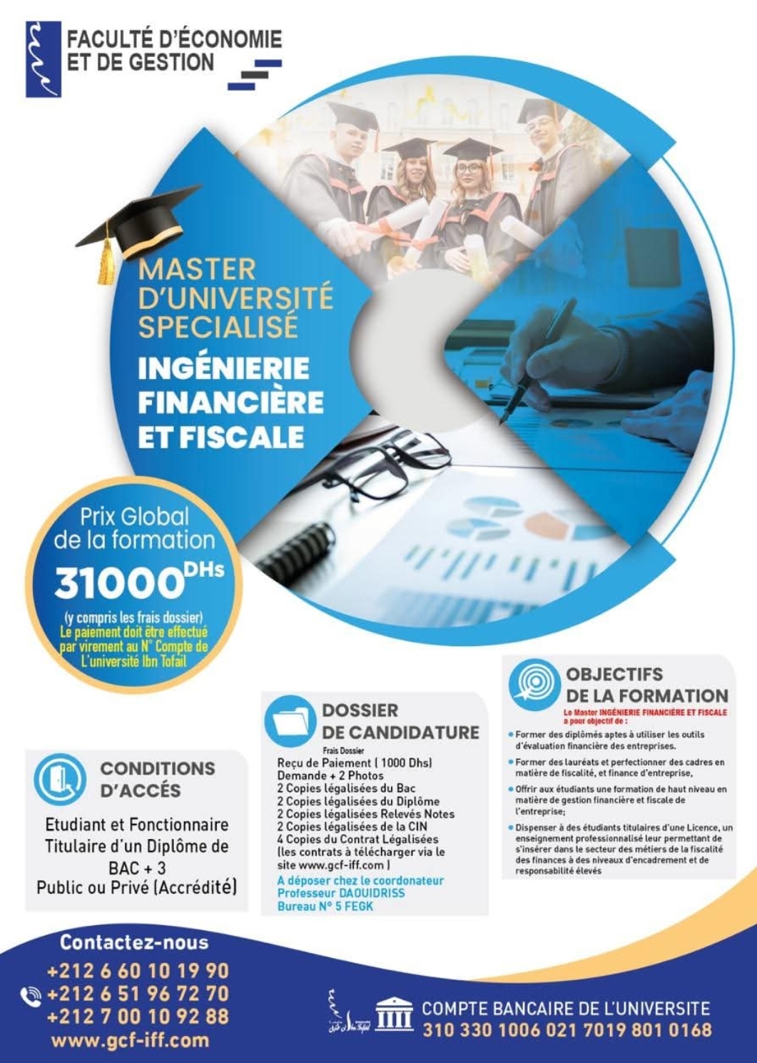 Poster de formation en ingénierie financière et fiscale